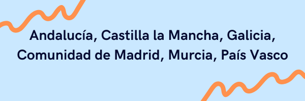 Ofertas de empleo en Andalucía, Castilla la Mancha, Galicia, Comunidad de Madrid, Murcia y País&nbsp;Vasco