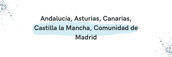 Ofertas de empleo en Andalucía, Asturias, Canarias, Castilla la Mancha y Comunidad de&nbsp;Madrid